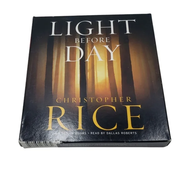 🔷️Audio CD Book Christopher Rice Light before Day - Picture 6 of 6